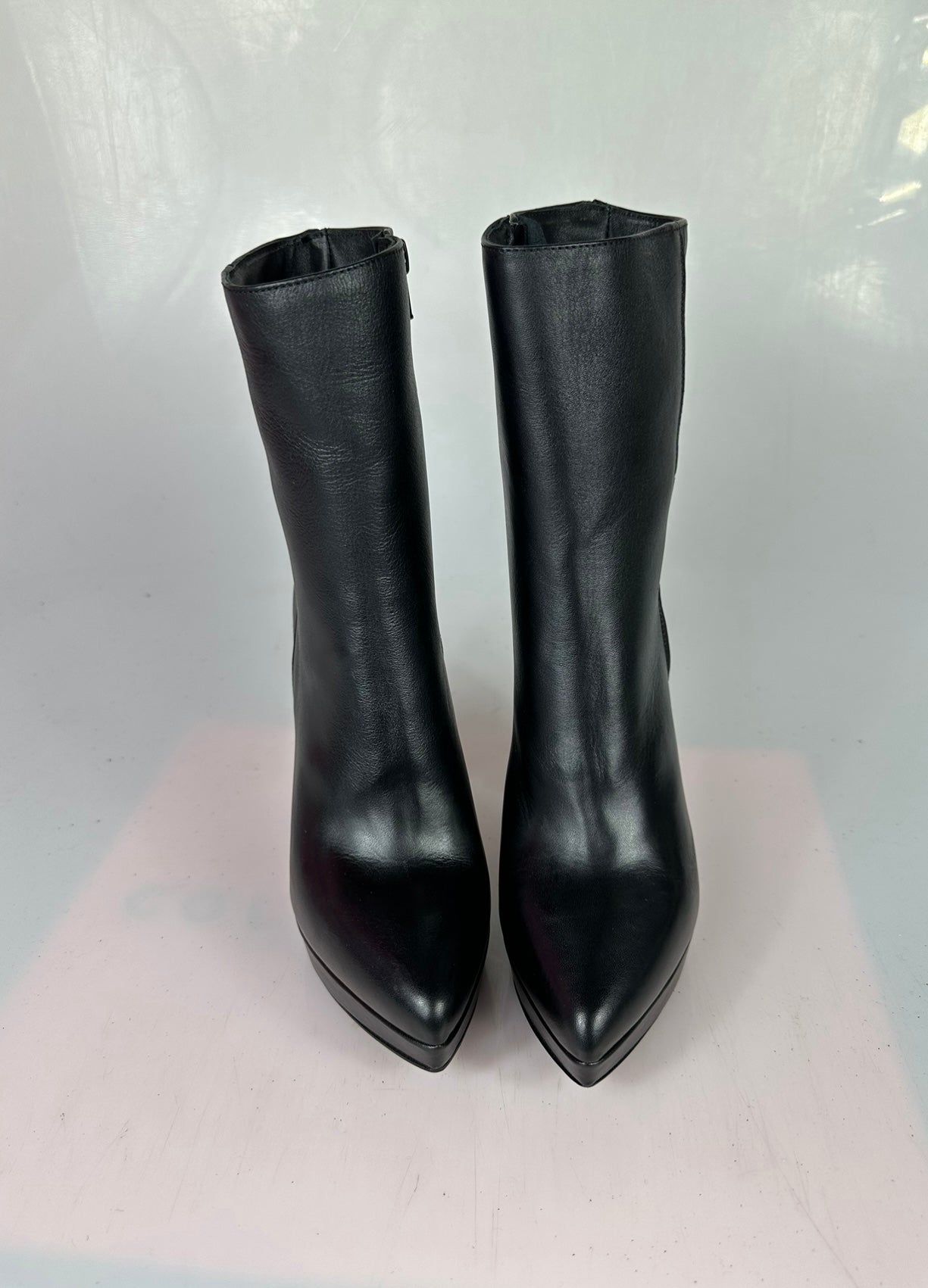 Black leather air
