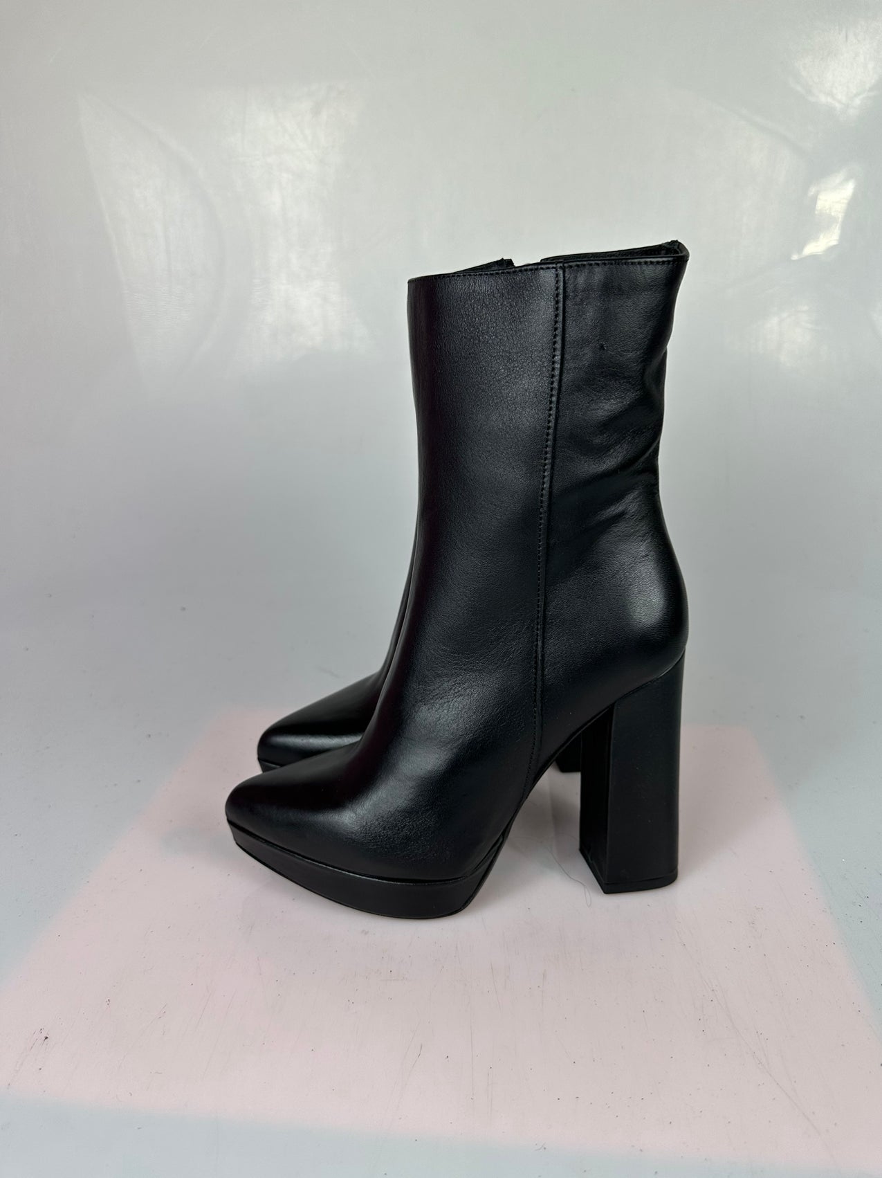 Black leather air