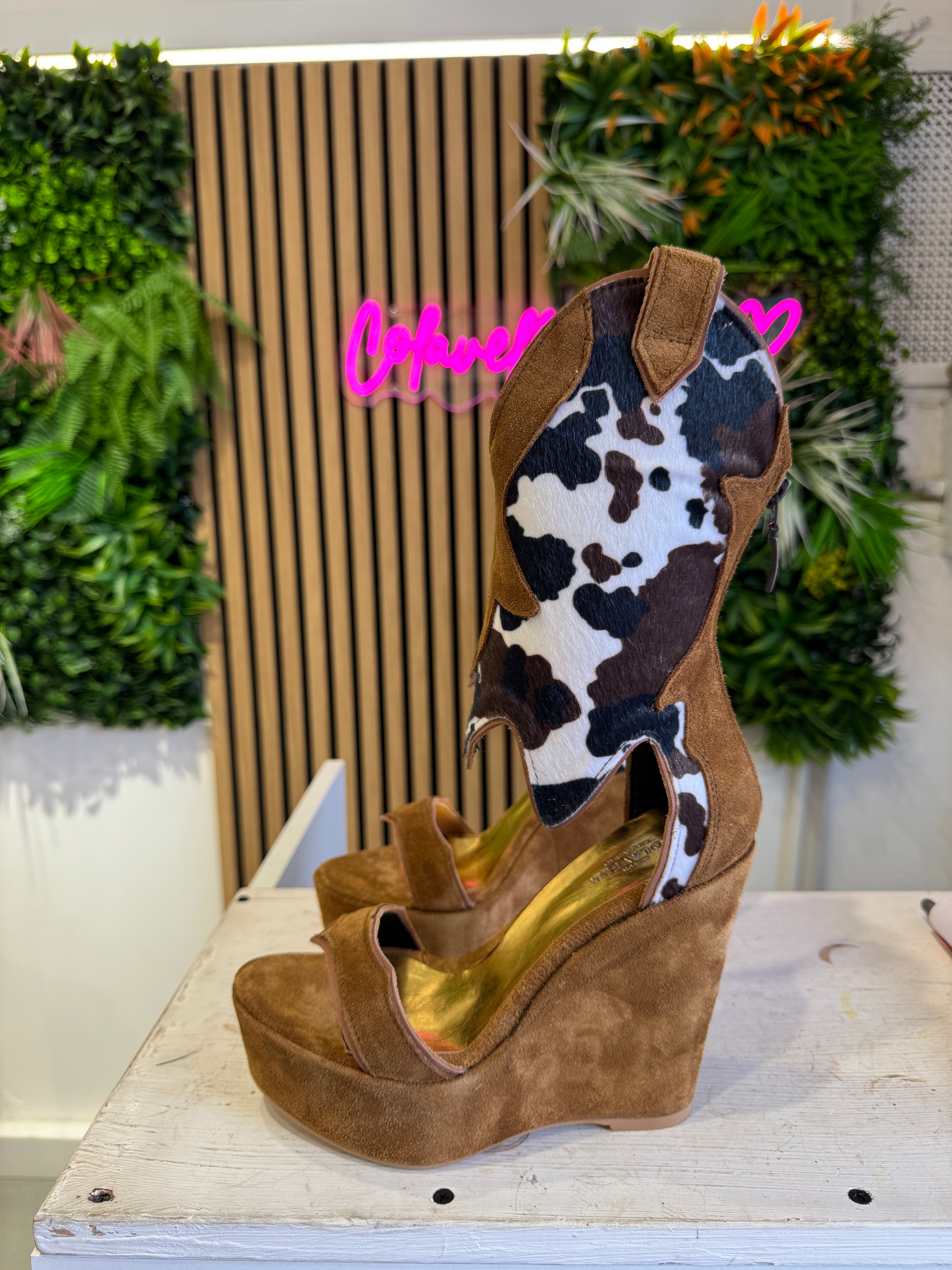Carmensita Dubai cam beige rip mucca