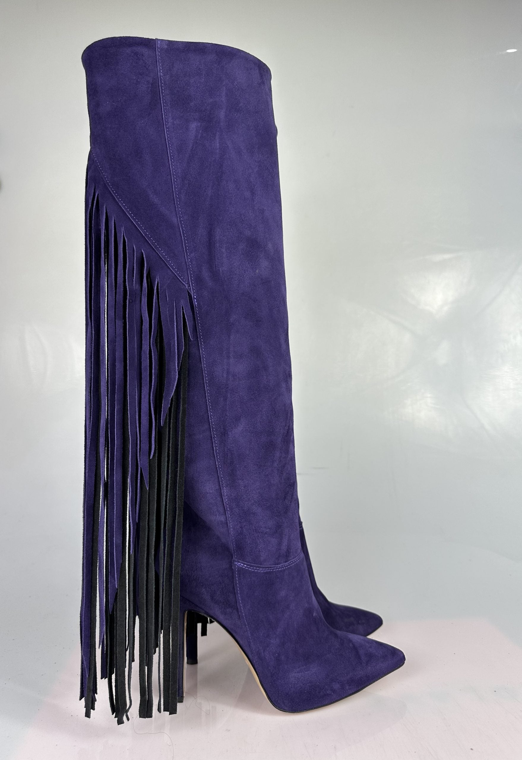 1571 NEW camoscio viola scuro