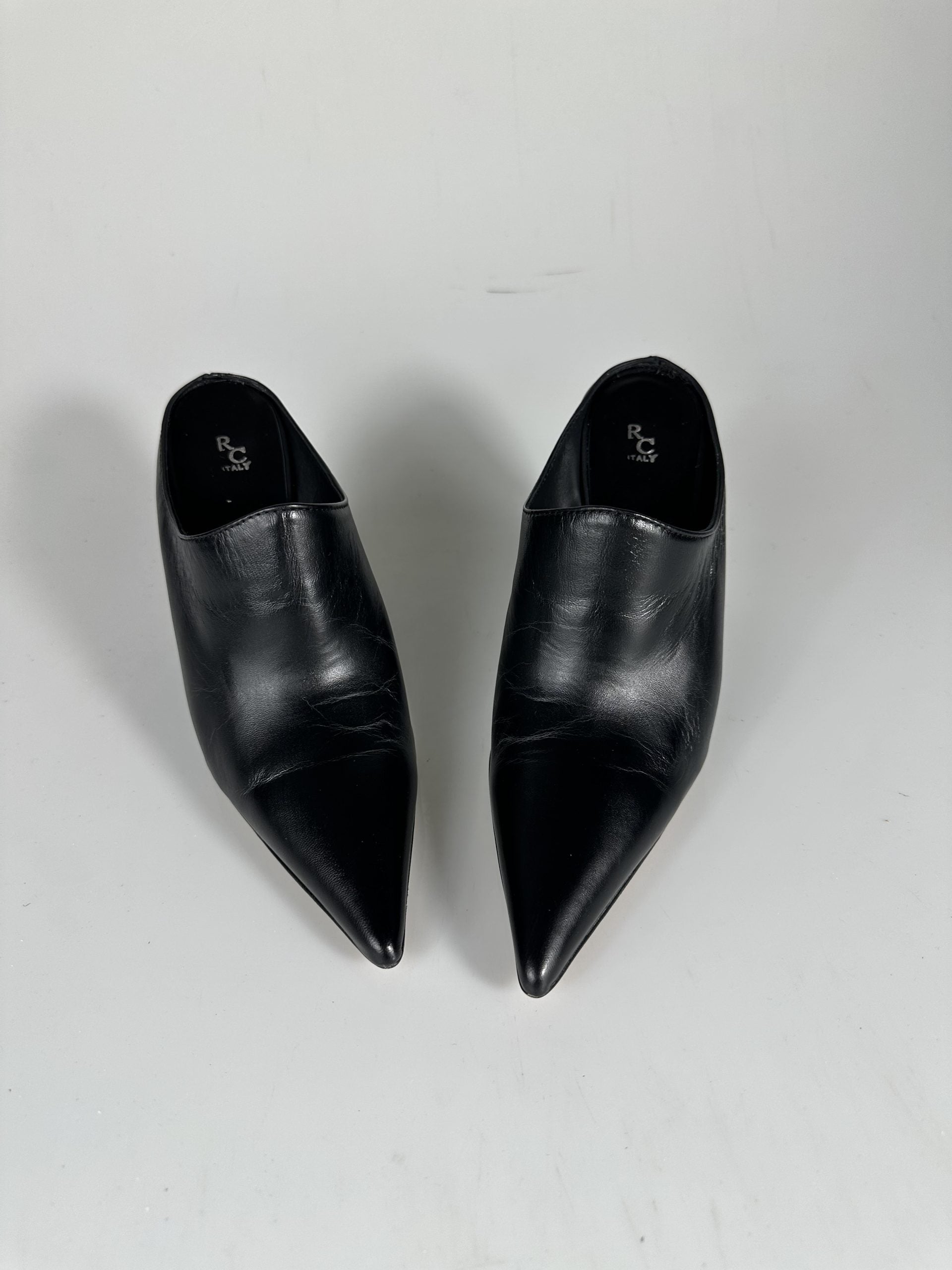 Aurora sabo black leather