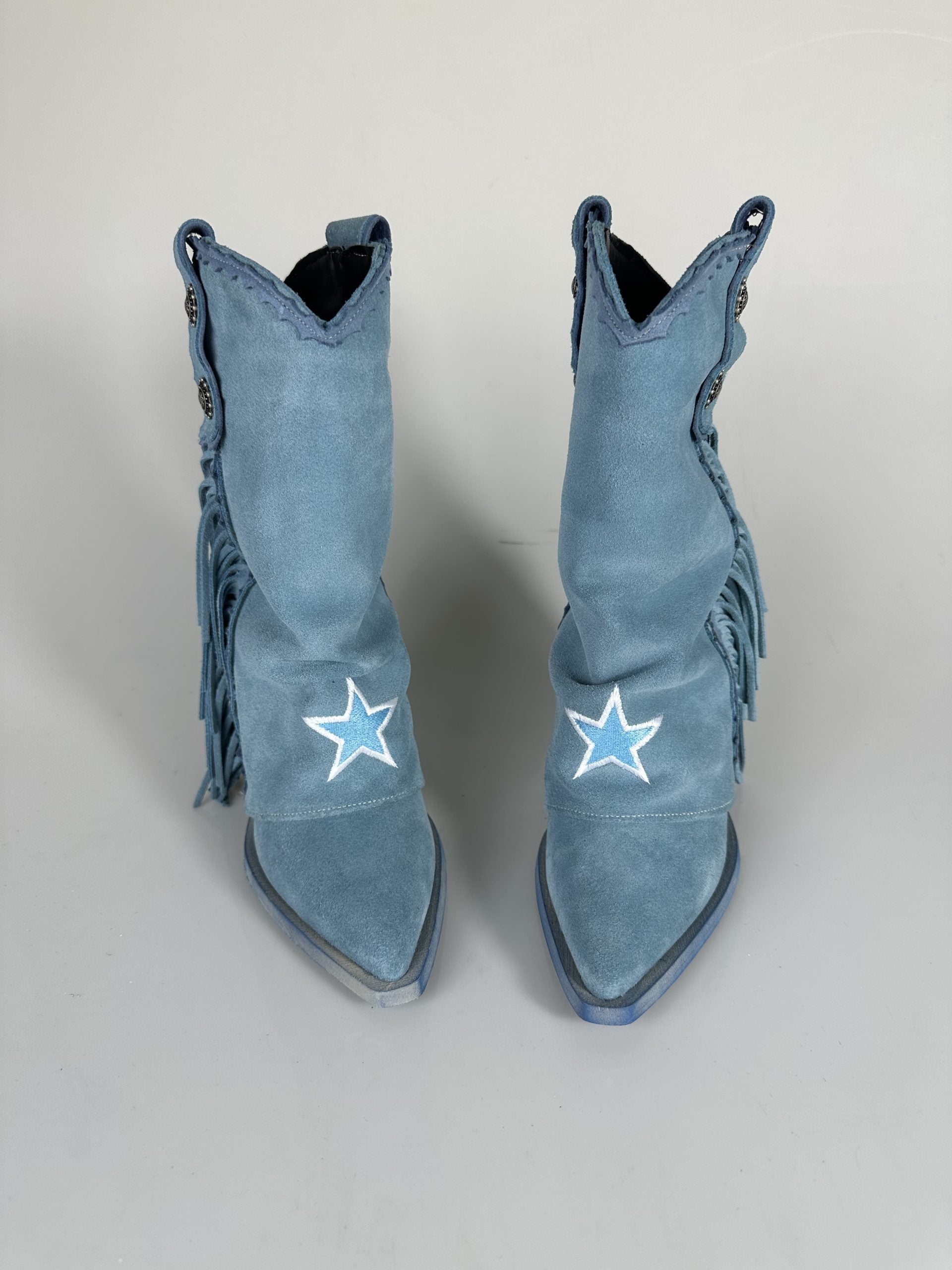 Euphoria turquoise suede