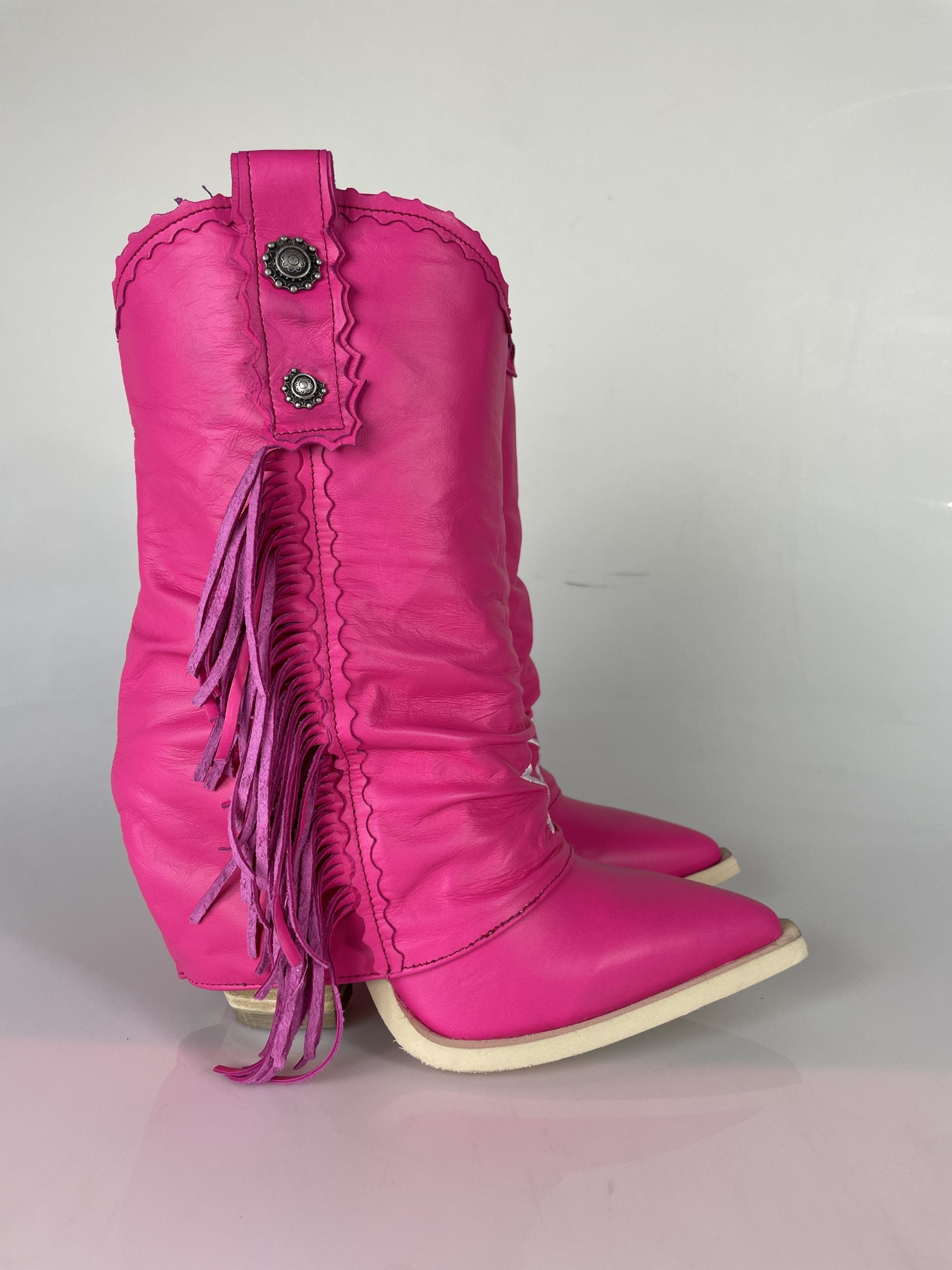 Euphoria MID fuchsia leather