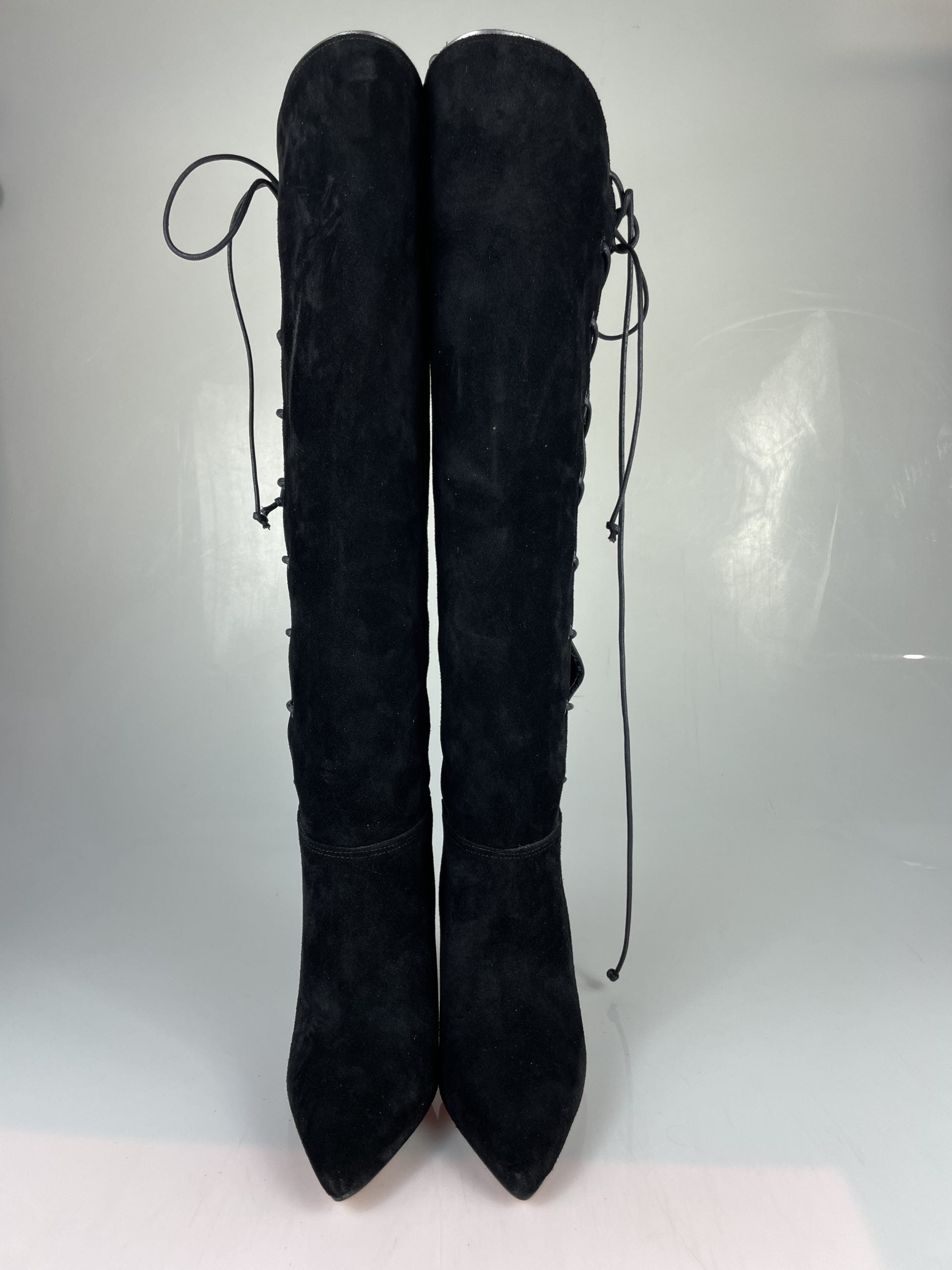 Black suede bolero