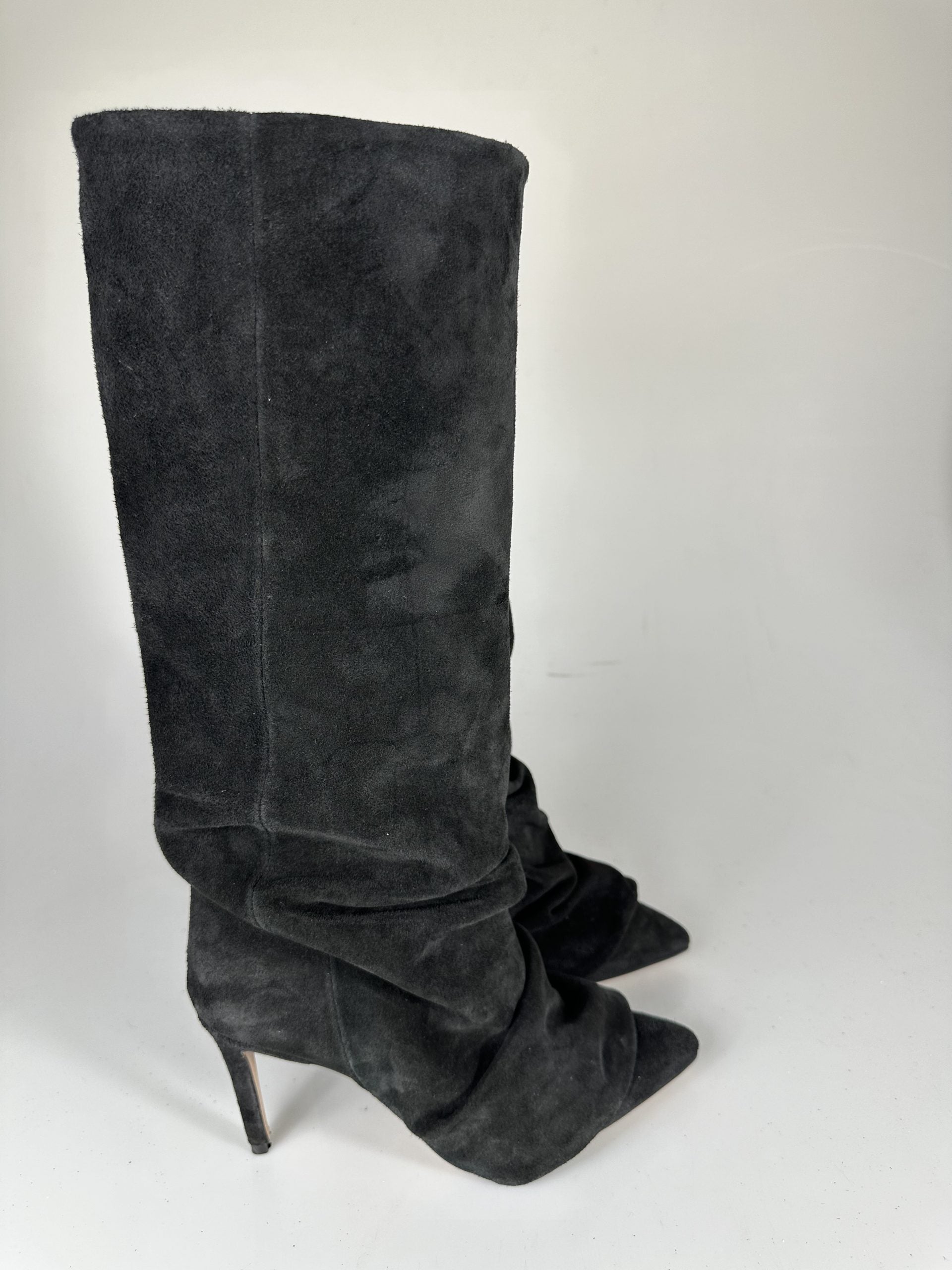 Orlando black cam heel
