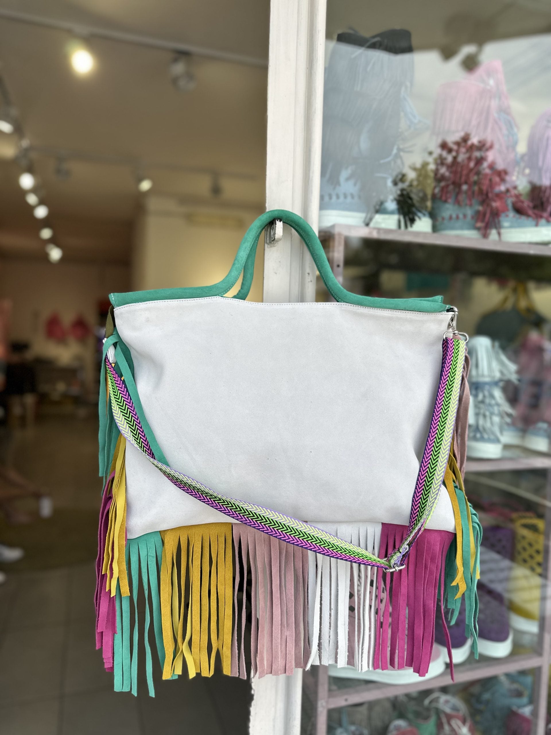 Jumbo bag fantasy ghiaccio /multicolor