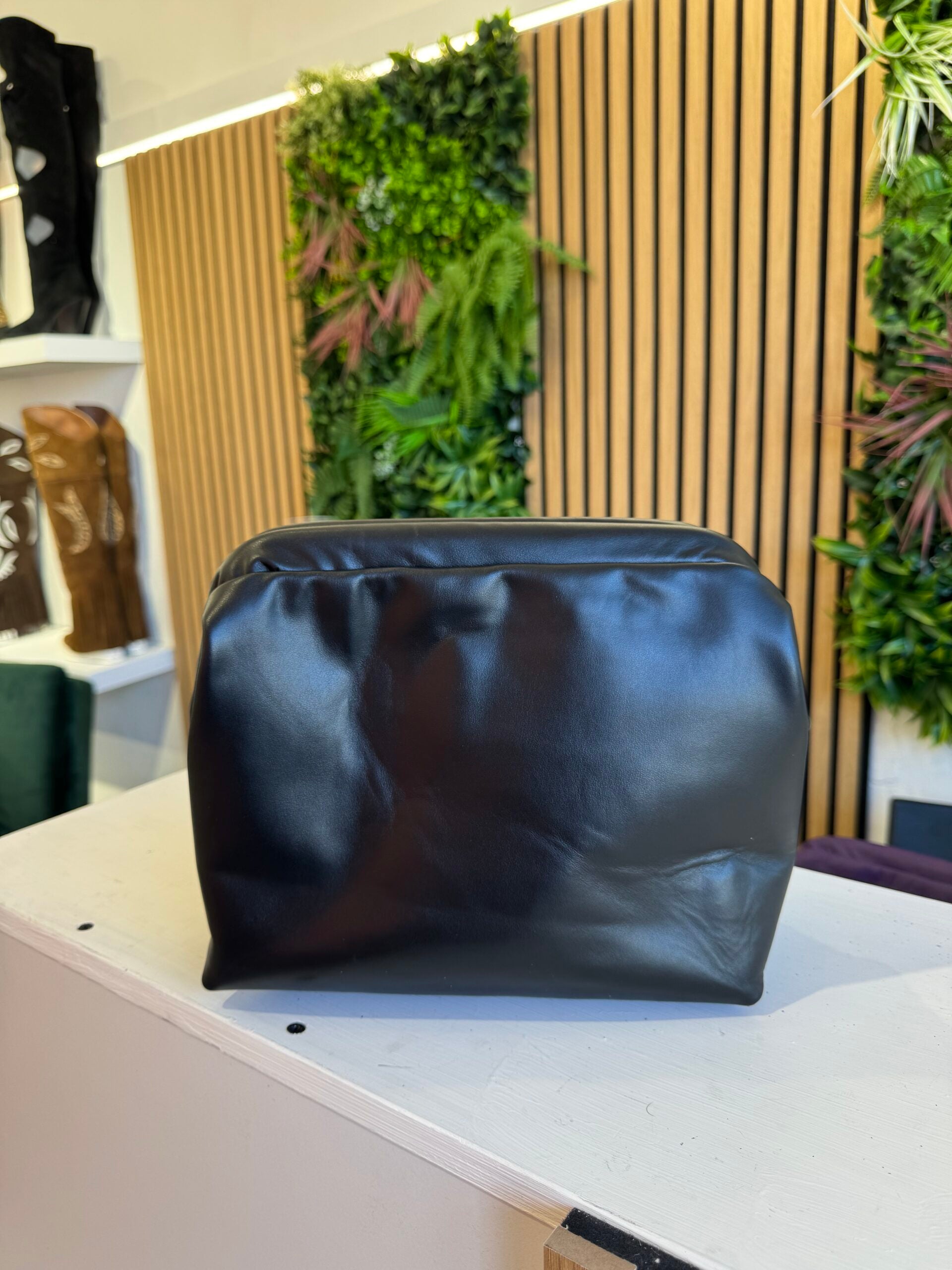 Pochette orlando pelle nero