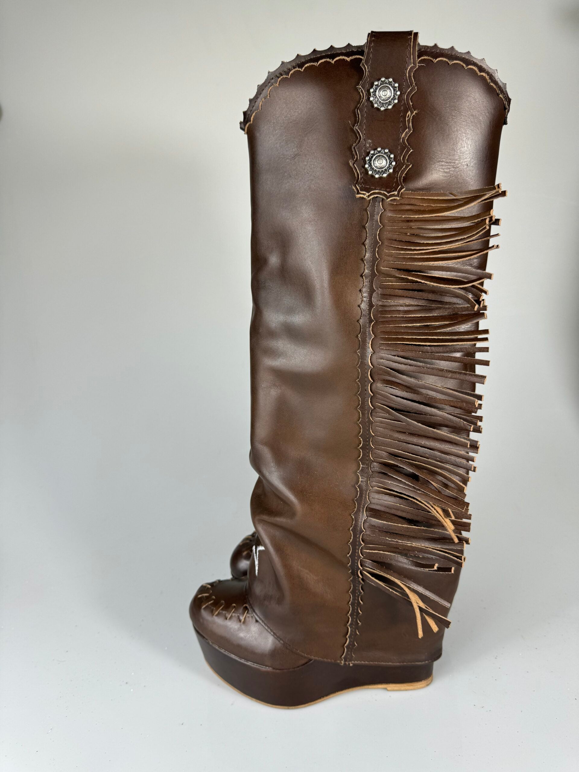 Carmensita euphoria leather t dark brown closed toe