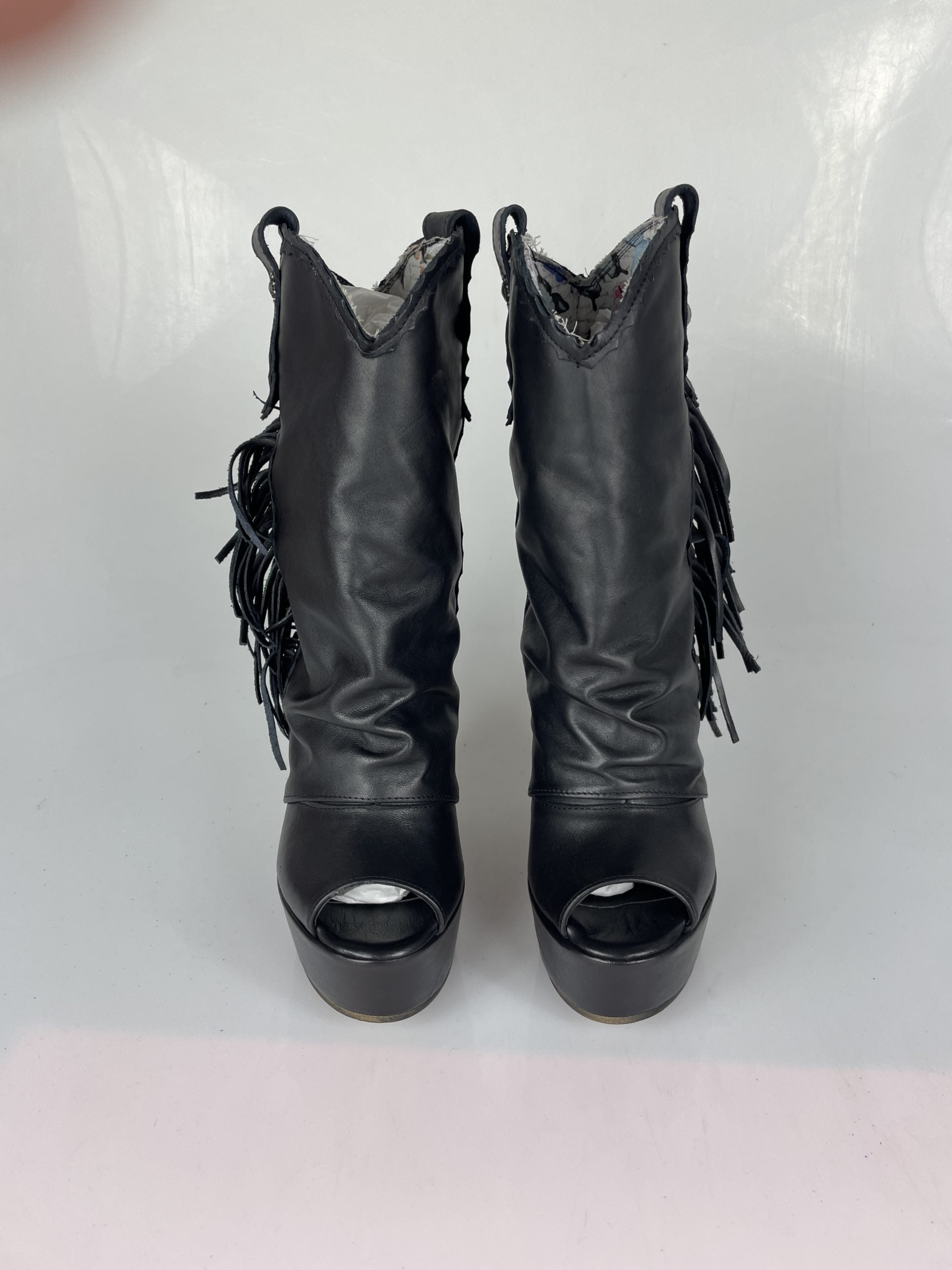 Carmensita Euphoria mid black leather