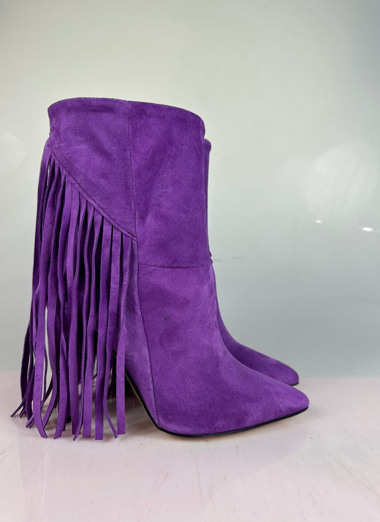 Cesarino 1574 purple suede