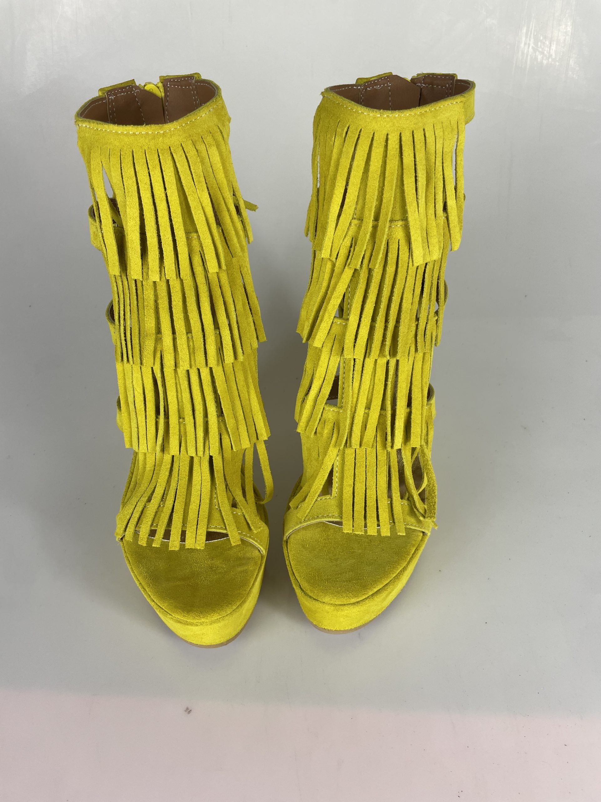 Carmensita Aphrodite Yellow Suede