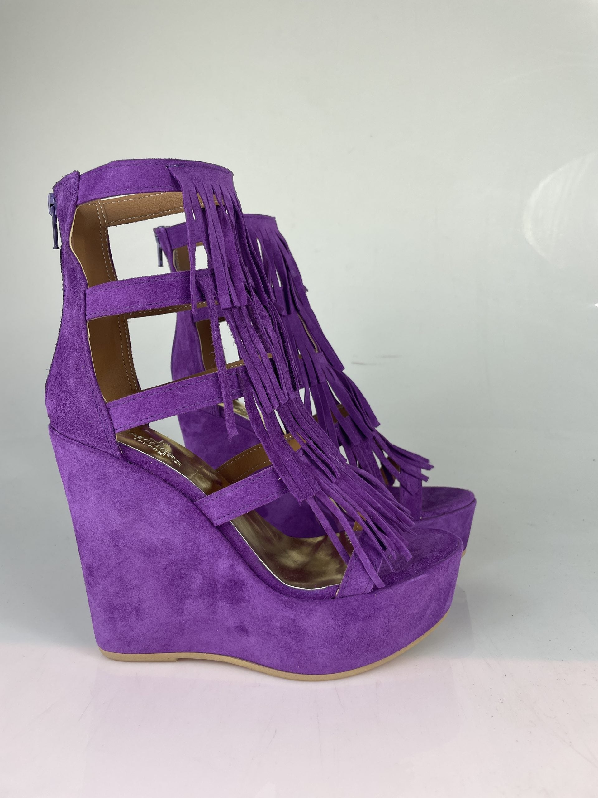 Carmensita Aphrodite Purple Suede