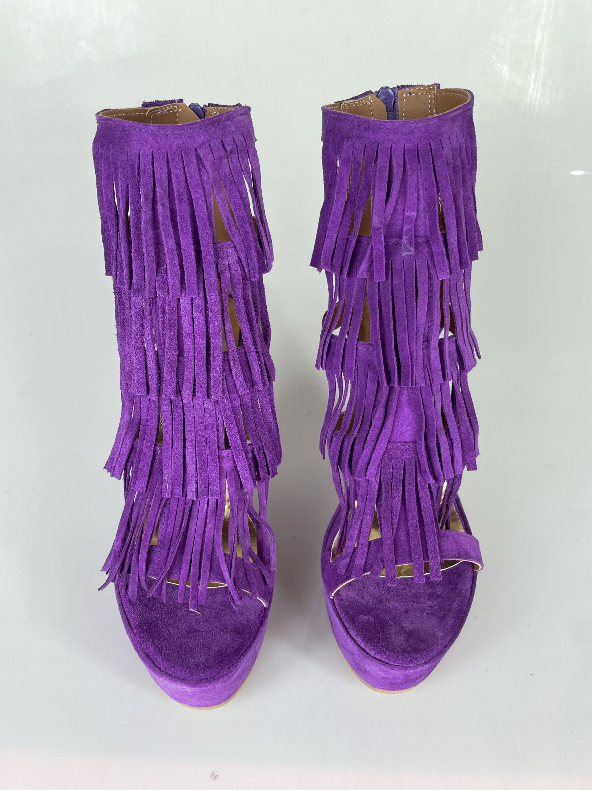 Carmensita Aphrodite Purple Suede