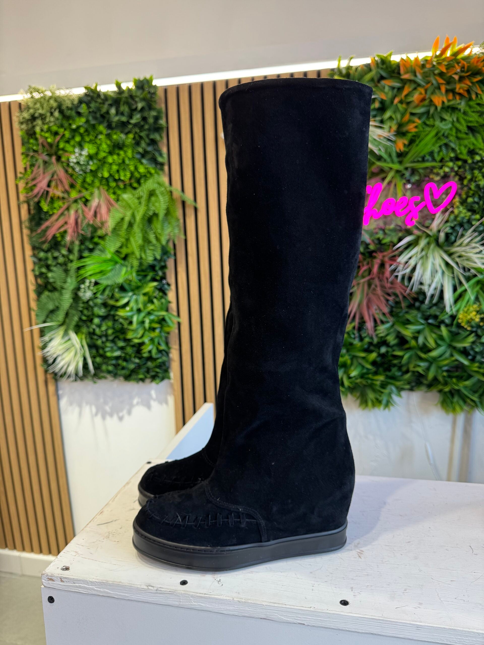 Flaminia full up ante negro sin flecos