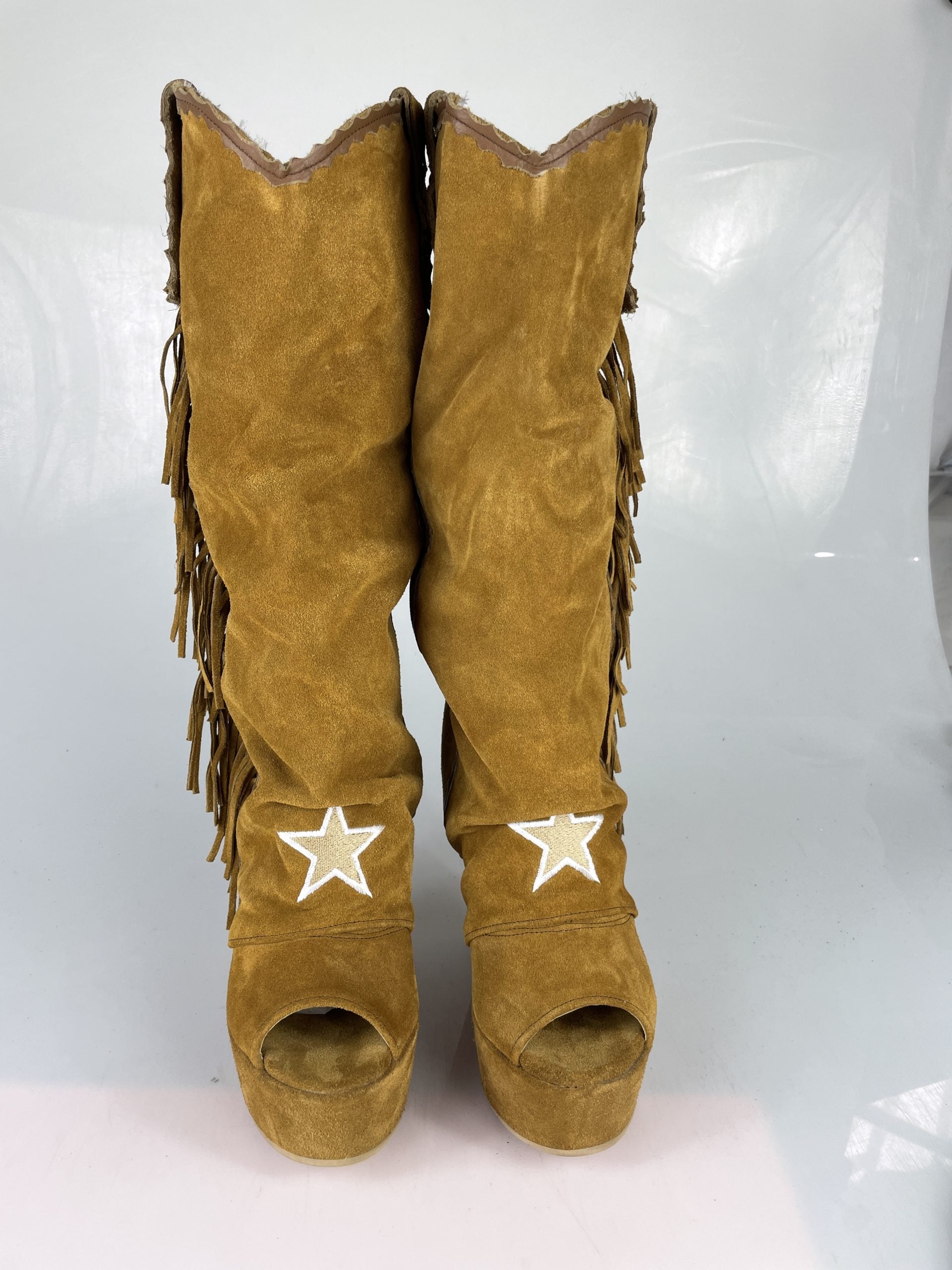 Carmensita euphoria suede leather