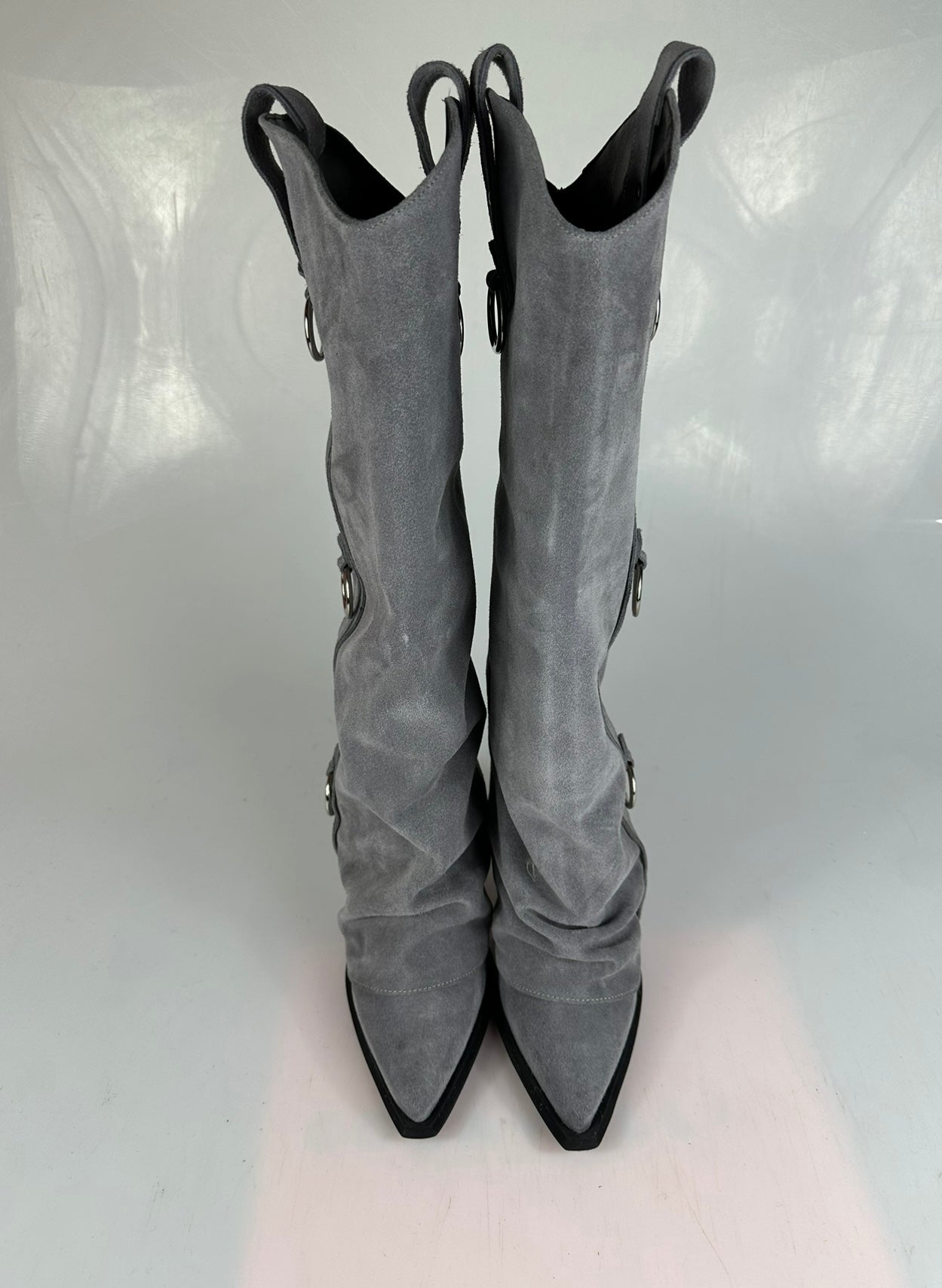 Esther grey suede 