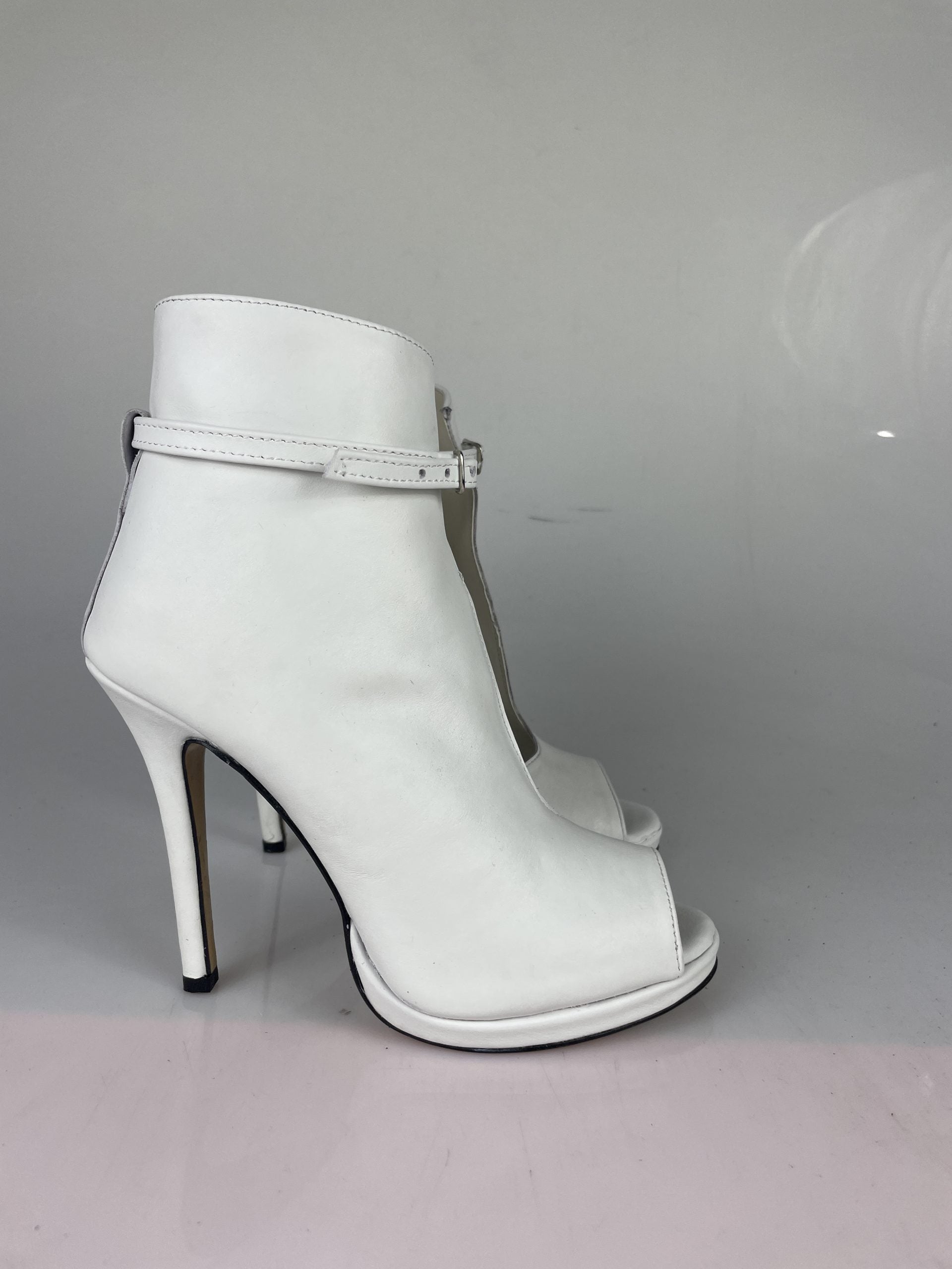 Emma63 white leather