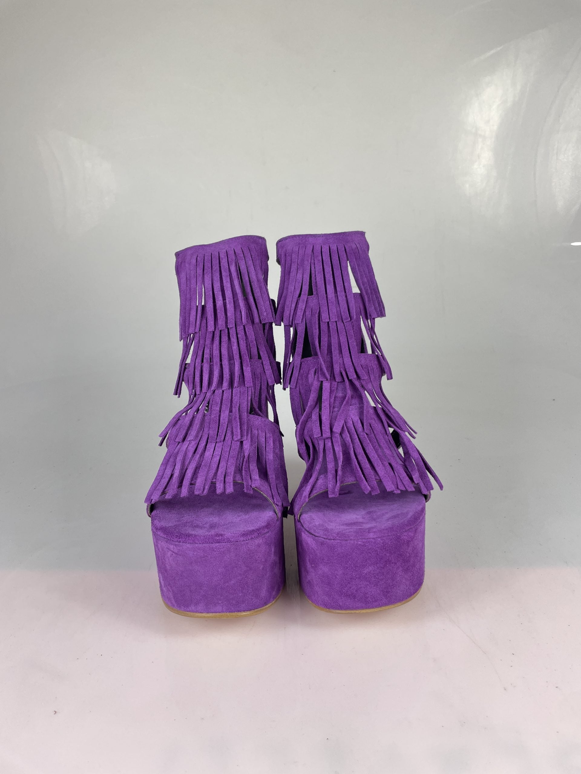 Cuba purple suede
