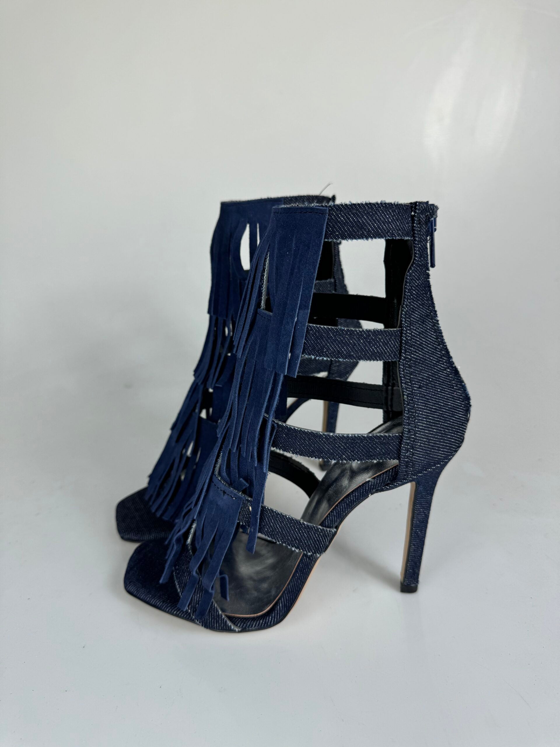 Afrodite jeans rip cam blu