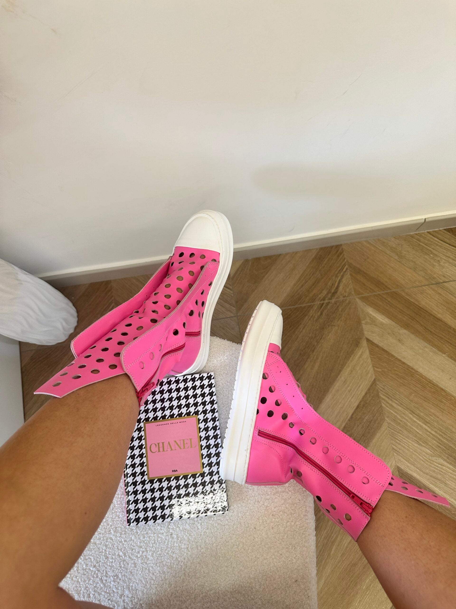 perforated leather bull