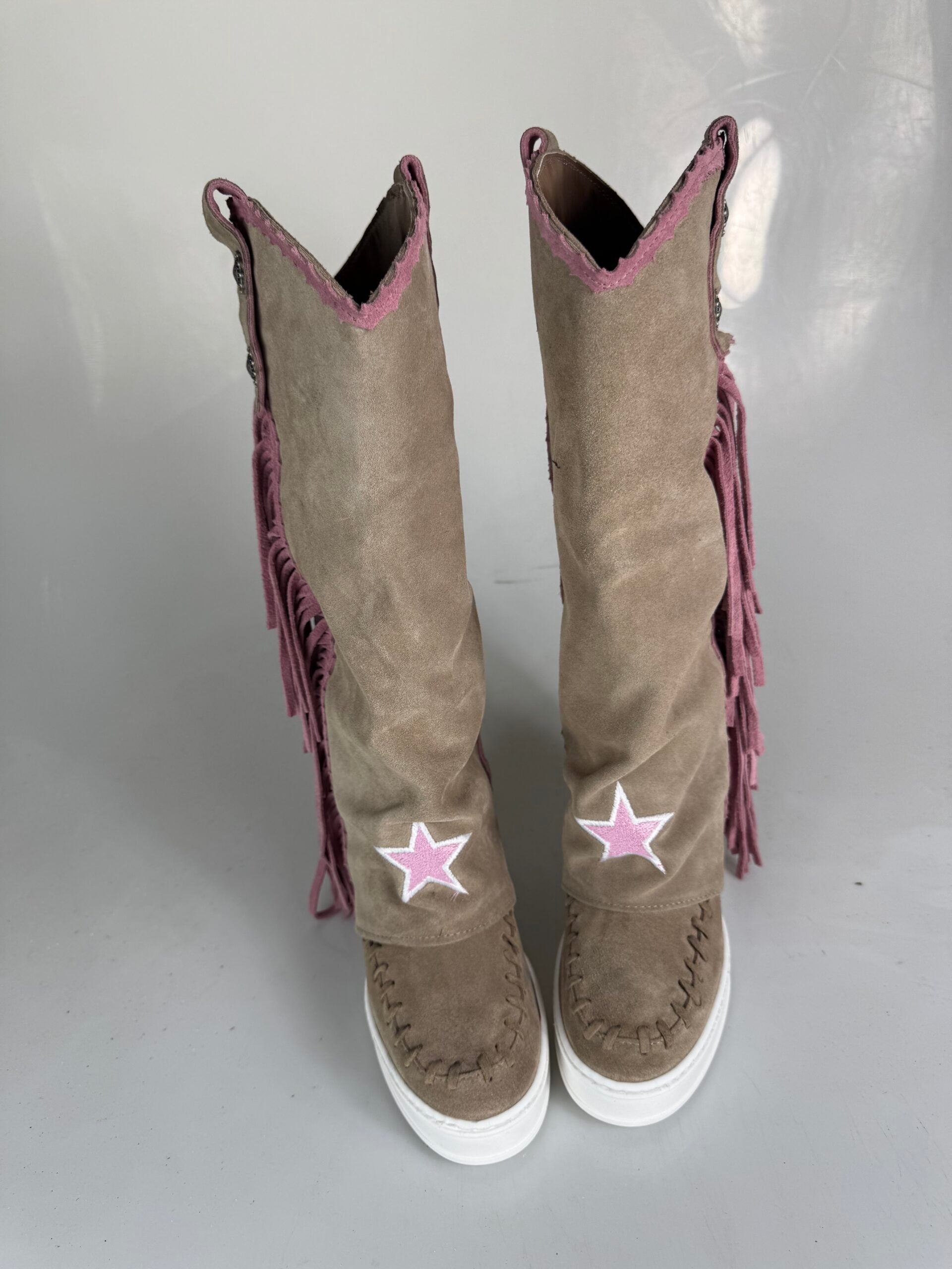 Cámara Euphoria completa, cámara beige, rosa rasgado