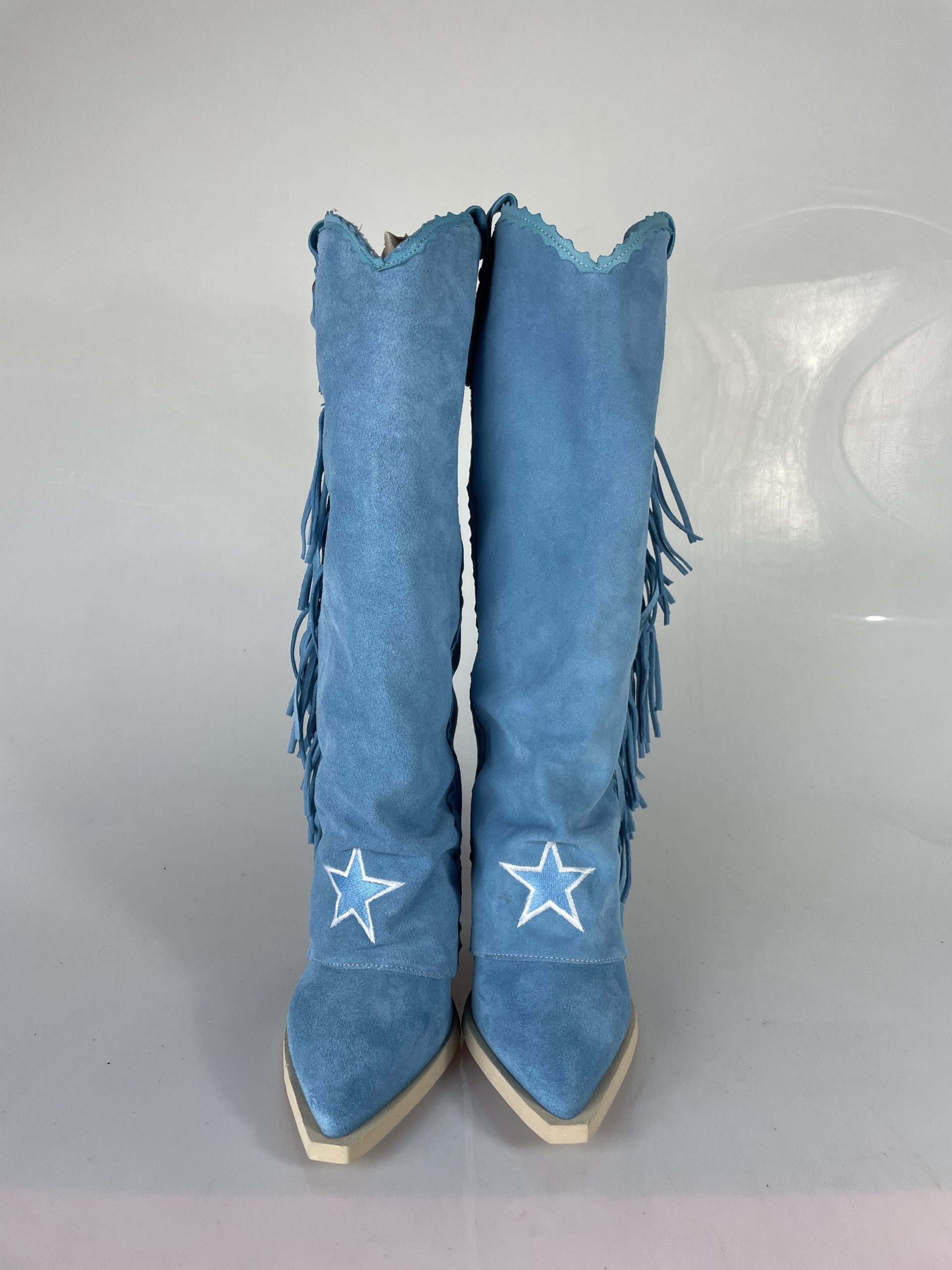 Euphoria turquoise suede