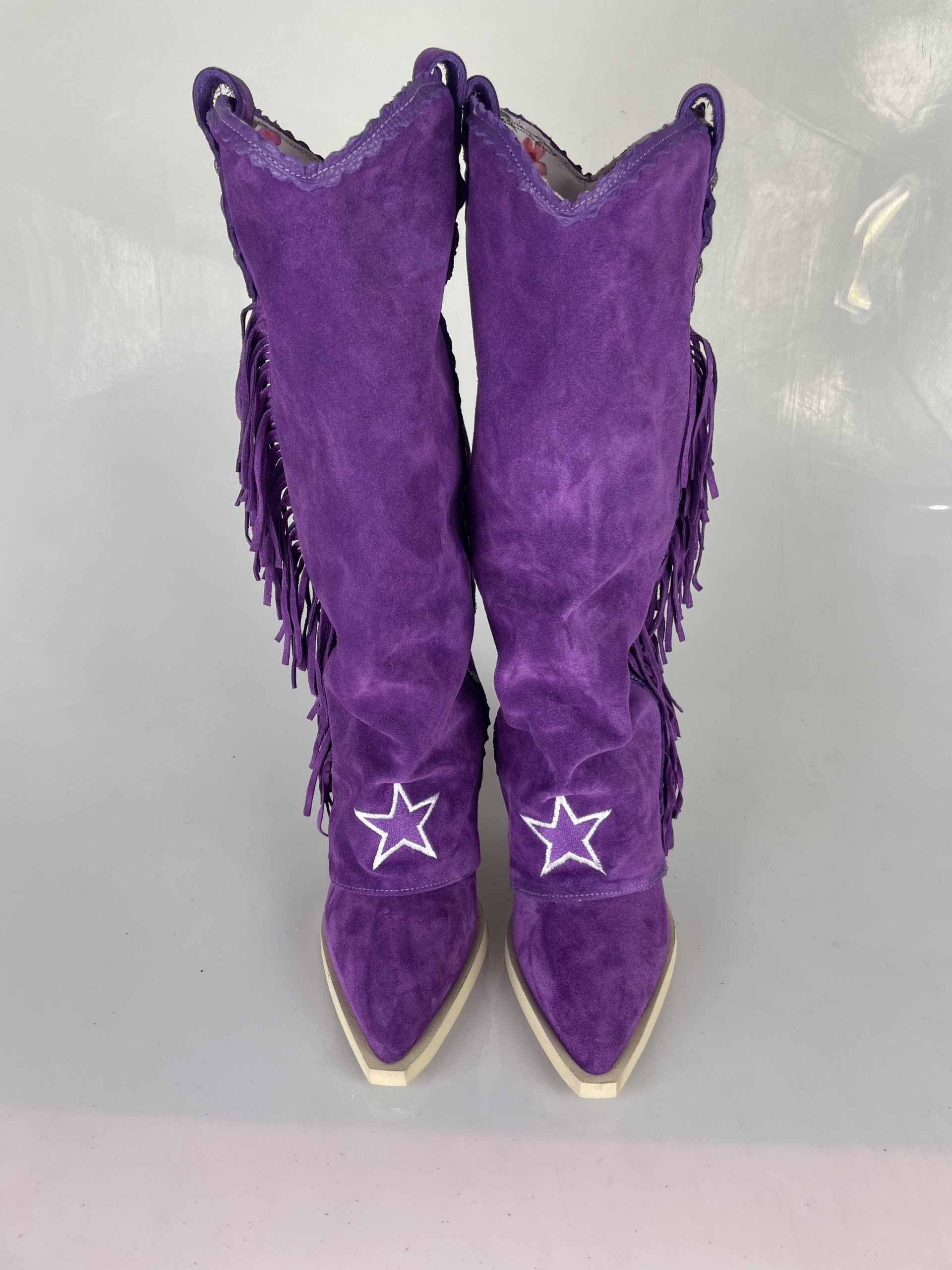 Euphoria purple suede