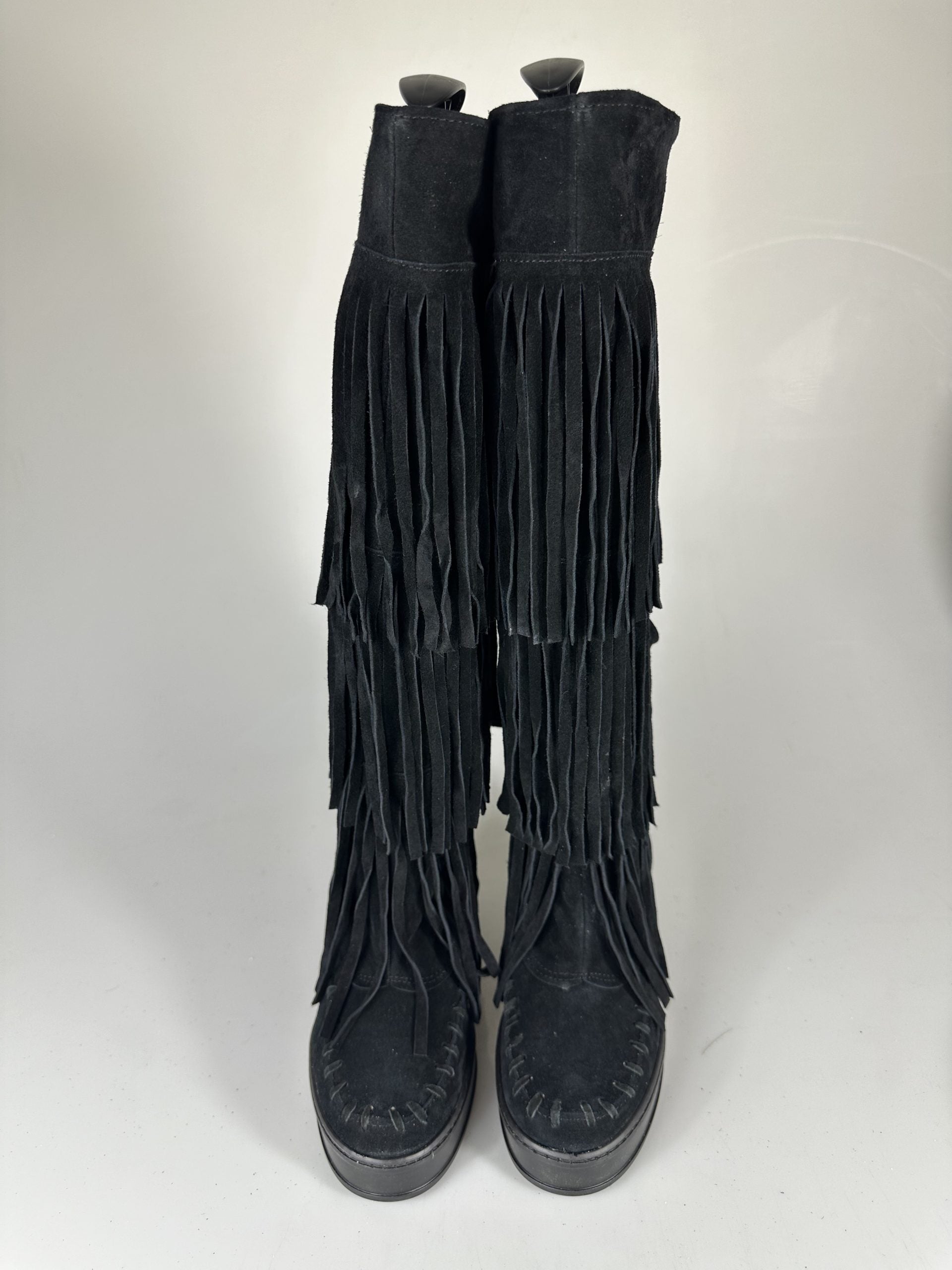 Flaminia full up ante negro suela negra